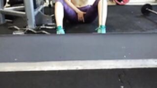 Emily bee squirt in locker room