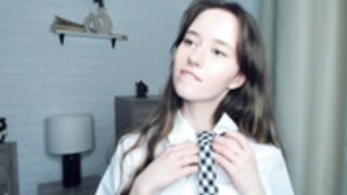 gina_gracia in college uniform