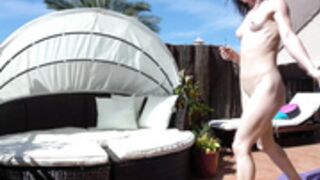 teenage dance slim body Labia Hannahj,part.1