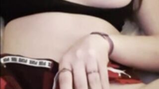 Lacy lotus masturbation