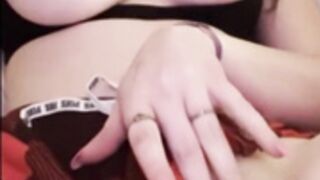 Lacy lotus masturbation