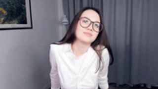 lindsy_xo in college uniform