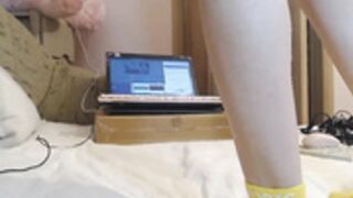 Anal Play Huge dildo Savage Part.3