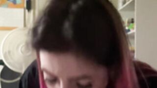 Joppyy - pov pink hair blowjob