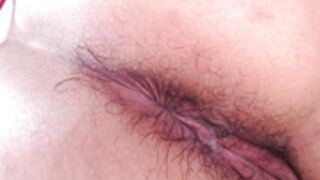 Hairy Ass open SweetAlice part.1