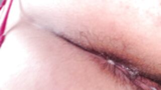 Hairy Ass open SweetAlice part.1