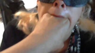 Couple Sado maso y.Slave fisting Anal open Part.2