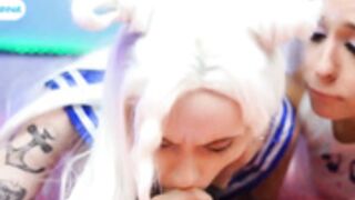 Zirael Rem - sailor moon and artemis fuck pussies