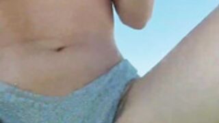 Blondy exib beach Italian Dalelia Part.2