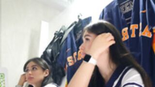 Cinacramby, squirting in her panties.