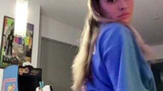 ximenasaenz slow mo twerk in red thong