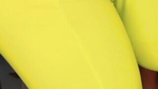 yellow dress bimbo