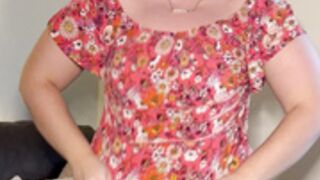 Bottom heavy Chubby dressing up