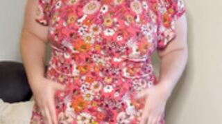 Bottom heavy Chubby dressing up