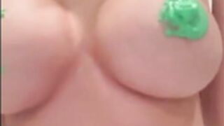 Ava Fiore frosting nude tease