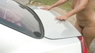 Keilymadam naked car top