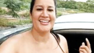 Keilymadam naked car top