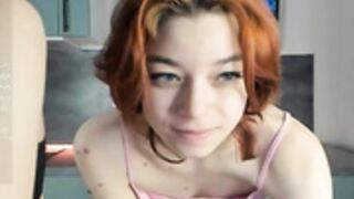 Horny lesbians rubbing pussies & making out