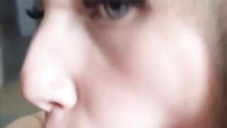 Beautiful girl made made blowjob Ramzi Roman Zhigulin