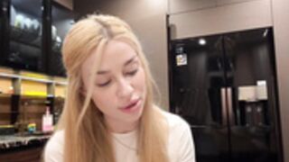 maryymme cooking braless 2