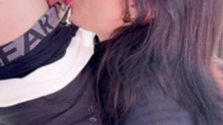 ruth lee outdoor blowjob