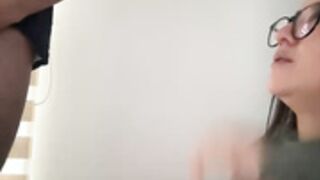 Busty Latina gets fucked by his boyfriend