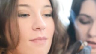 Julie Skyhigh in chinchilla fur