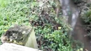 PetiteAbbyyX squirt outdoors