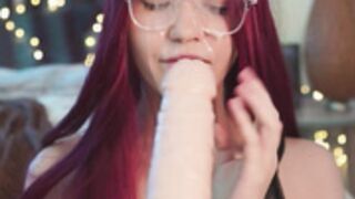 naughty_tweety / juna_j with fake cum on her face 3