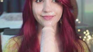 naughty_tweety / juna_j with fake cum on her face 2