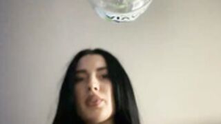 Oxyana Naked Hot Oiling Tits/ Ice on Tits Mansturbating