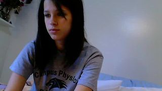 Natasha Sky strips and masturbates 2