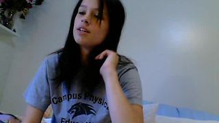 Natasha Sky chats and strips