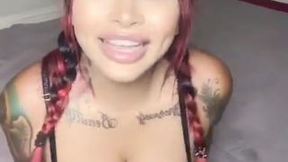 Brittanya shows her new toy