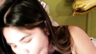 MissMasie 9 year camiversary dildo BJ