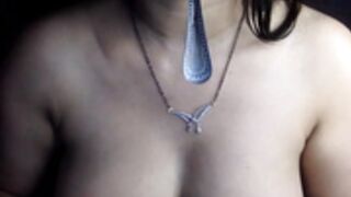 HotNiyathi (1) LICKS CHOCOLATE FROM BOOBS & SUCK DILDO