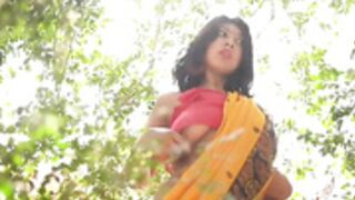 Indian slut public stripping