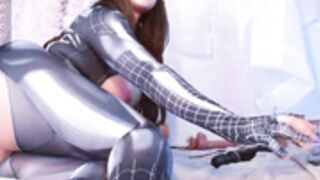 Mollyflwers - spider molly