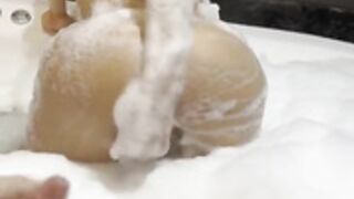 Footjob In Jacuzzi With Toe In Asshole