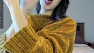 yourfreakygirl dildo blowjob