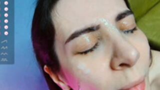 sochnogirls Massive cum on eyes 31-03-2024