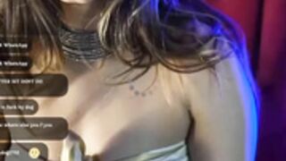 -Ayeshasinghania- tease boobs