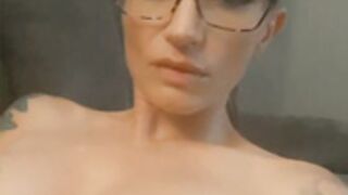 Blonde girl cheating