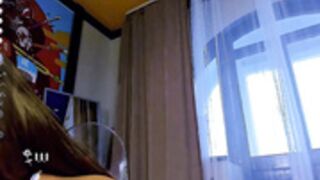 milly_shy shags with the stool