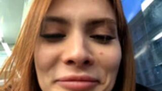 Accole PUSSY FLASH IN PUBLIC BUS