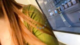 Accole PUSSY FLASH IN PUBLIC BUS