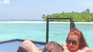 Beach side milf