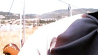 Mature Italian Exib squirt street part.16