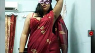 Your Deepika face show with eye mask