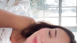 Rachel cook talks naked on the bed (OF) - part 1